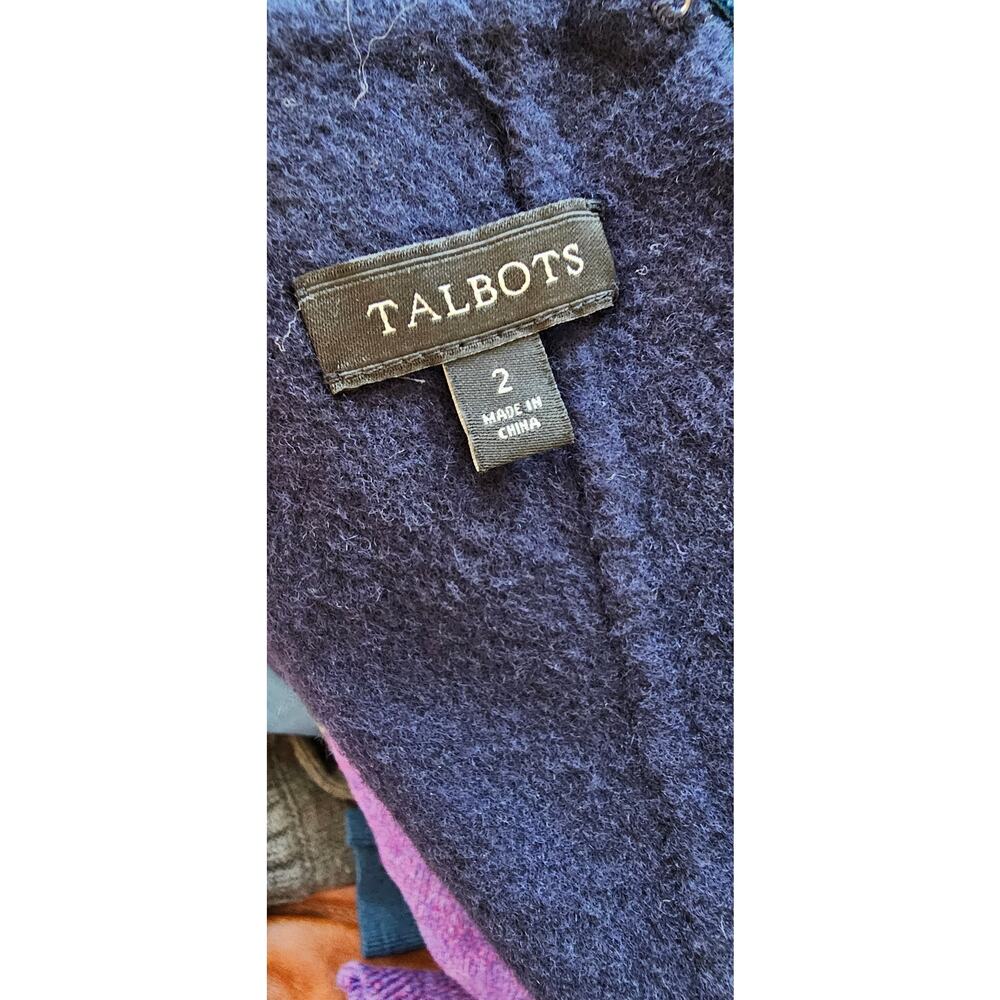 Talbots Double Face Soft Wool Blend Shift Mini Dr… - image 4